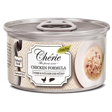 Cherie Chicken Formula (Курица с куриной печенью в соусе) для кошек