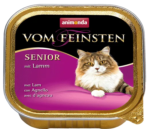 Vom Feinsten Senior (с ягненком) для кошек