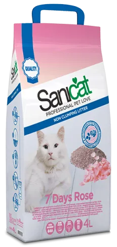 Sanicat Professional Roses 7 days для кошек