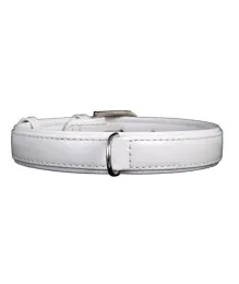 Collar Brilliance без украшений White для собак