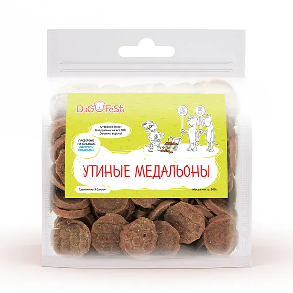 Dog Fest Утиные медальоны для собак