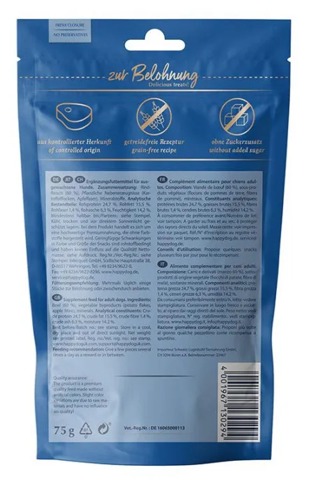 Happy Dog Meat Snack Bavaria (Говядина) для собак