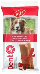 ТИТБИТ Жевательный снек DENT со вкусом баранины для крупных собак
