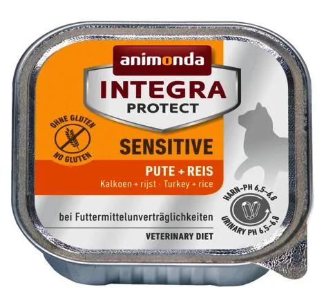 Влажный корм Animonda Integra Protect Sensitive Cat (Индейка, рис) для кошек