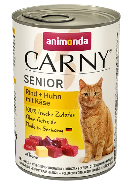 Carny Senior (с говядиной, курицей и сыром) для кошек