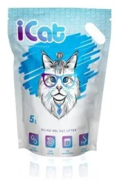 iCat Силикагелевый наполнитель Без запаха для кошек