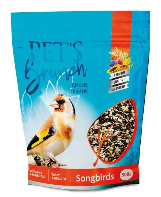 Pet's Brunch Рацион для диких певчих, 500 г