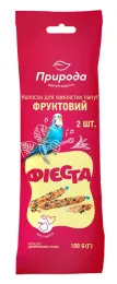 Природа Фиеста Колосок Фруктовый для волнистых попугаев