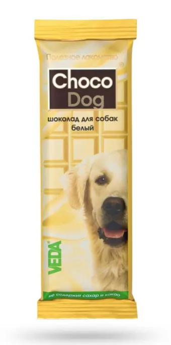 VEDA Шоколад белый "Choco Dog" для собак