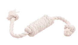 Doglike "Dental Knot" Сарделька канатная, белая для собак