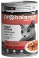 ProBalance Консервированный корм Active Cat для кошек