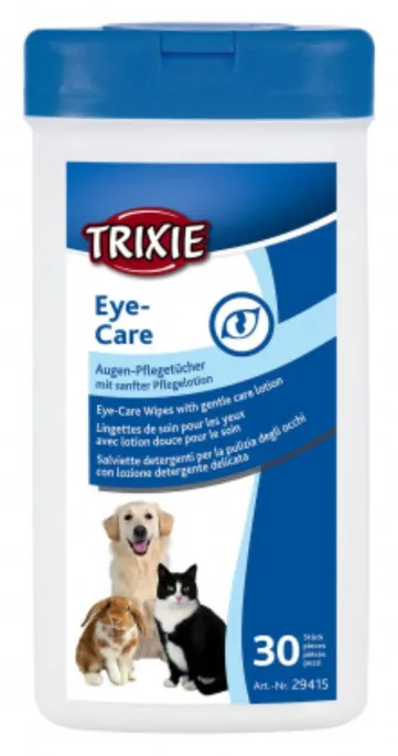 Trixie Салфетки для ухода за глазами, 30 шт. для грызунов