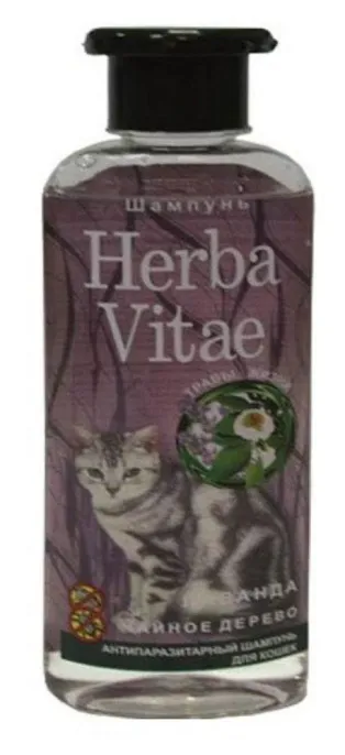 Herba Vitae Шампунь антипаразитарный для кошек для собак