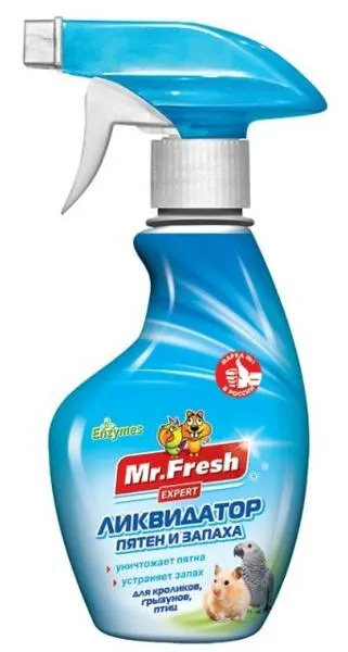Mr. Fresh Expert Ликвидатор пятен и запаха грызунов и птиц для грызунов