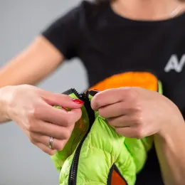 Airy Vest Курточка двухсторонняя Orange & Lime для собак
