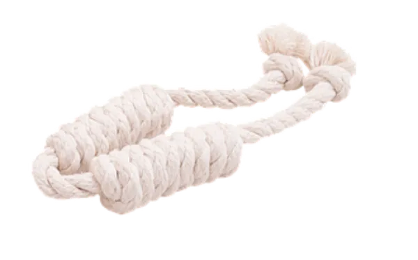 Doglike "Dental Knot" Сарделька двойная, белая для собак
