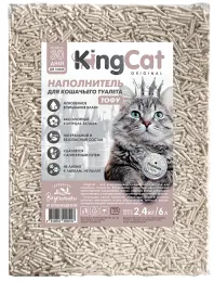 KingCat Наполнитель Тофу Original для кошек