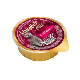 LittleBro Корм консервированный Мясосодержащий для кошек (Говядина)