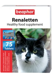Beaphar Кормовая добавка Renaletten, 75 таб/уп для кошек
