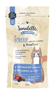 Bosch Sanabelle Cat Sticks Trout Cranberry для кошек