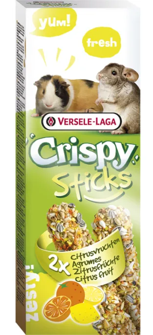 Crispy Sticks для морских свинок и шиншилл (Цитрусы) для грызунов