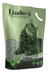 Lindocat Наполнитель Crystal Aloe Vera для кошек