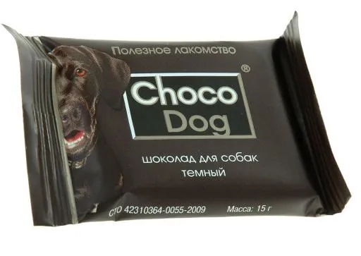 VEDA Шоколад темный Choco Dog для собак