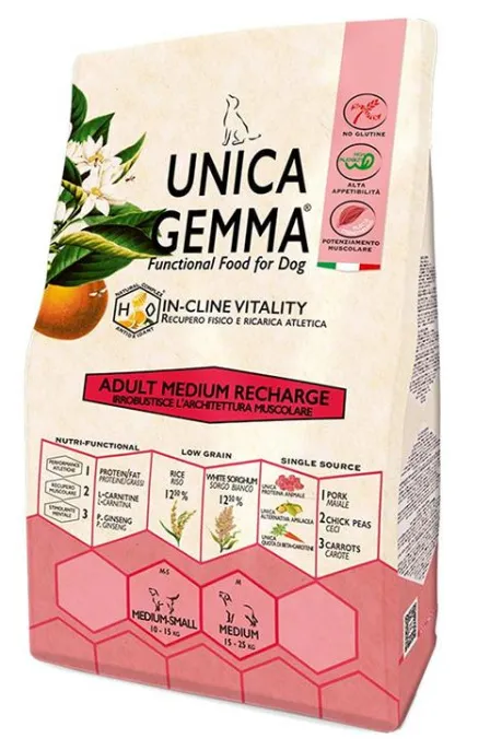 Unica Gemma Adult Medium Recharge, 2 кг