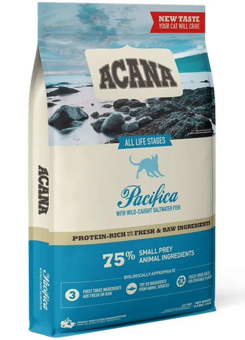 Корм ACANA Pacifica Cat & Kitten (Морская рыба) для кошек, 340 г