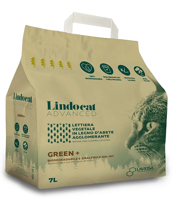 Lindocat Наполнитель Green+ для кошек