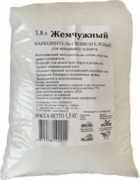 Наполнитель для туалета "Силикагель жемчужный" для кошек
