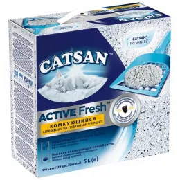Catsan Наполнитель Active Fresh для кошек