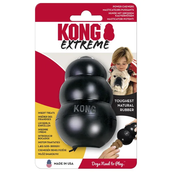 KONG Игрушка для собак Extreme, черный