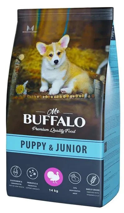 Mr. Buffalo Puppy & Junior (Индейка), 14 кг