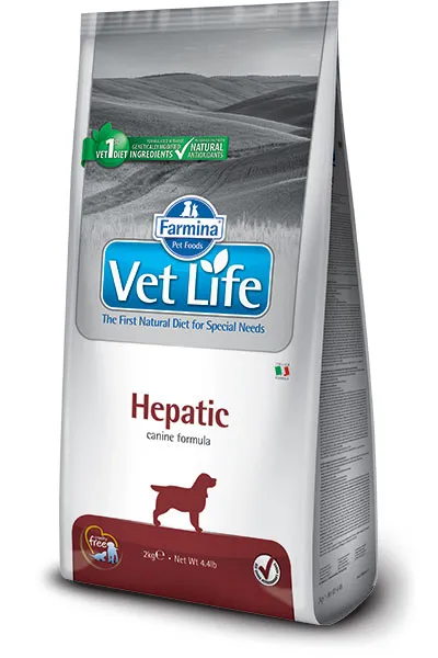 Farmina Vet Life Hepatic Dog, 2 кг