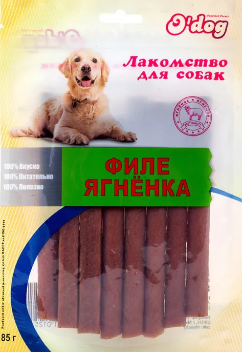 O'dog Лакомство Филе ягнёнка для собак