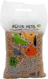 FOUR PETS древесный наполнитель для кошек