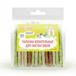 Dog Fest Палочки жевательные для чистки зубов для собак