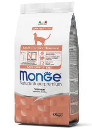 Корм Monge Cat Monoprotein Adult (Лосось) для кошек
