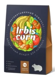 Irbis Сorn "Аппетитный фундук" для хомяков, 15 таб.