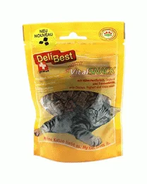 DeliBest Кубики Цыпленок с моллюском для кошек