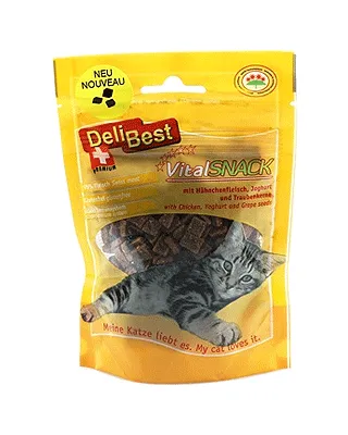 DeliBest Кубики Цыпленок с моллюском для кошек