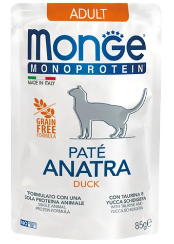 Monge Cat Mono Paté (Утка) для кошек