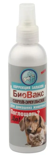 БиоВакс Спрей "Поглотитель запахов", 180 мл для собак для кошек