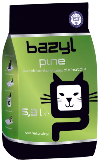 Наполнитель Bazyl Pine (хвоя) для кошек
