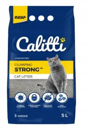 Calitti Strong Бентонитовый без запаха для кошек