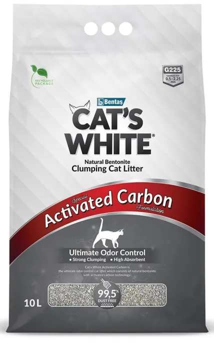 Cat's White Activated Carbon для кошек