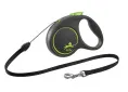 Поводок-рулетка "Flexi" "Black Design" S, трос для собак