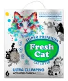 Fresh Cat Комкующийся наполнитель Активированный уголь для кошек