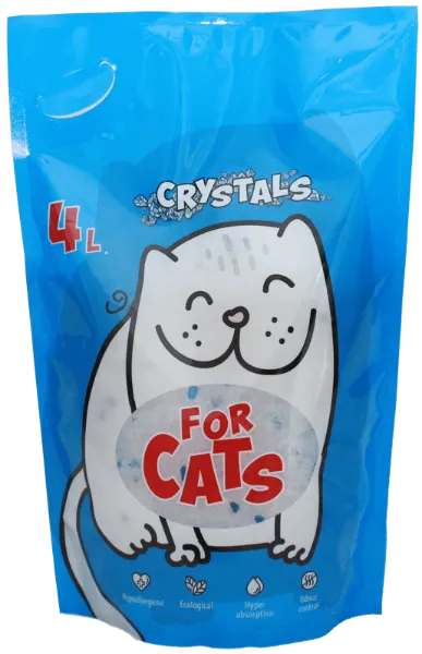 FOR CATS Наполнитель силикагелевый для кошек